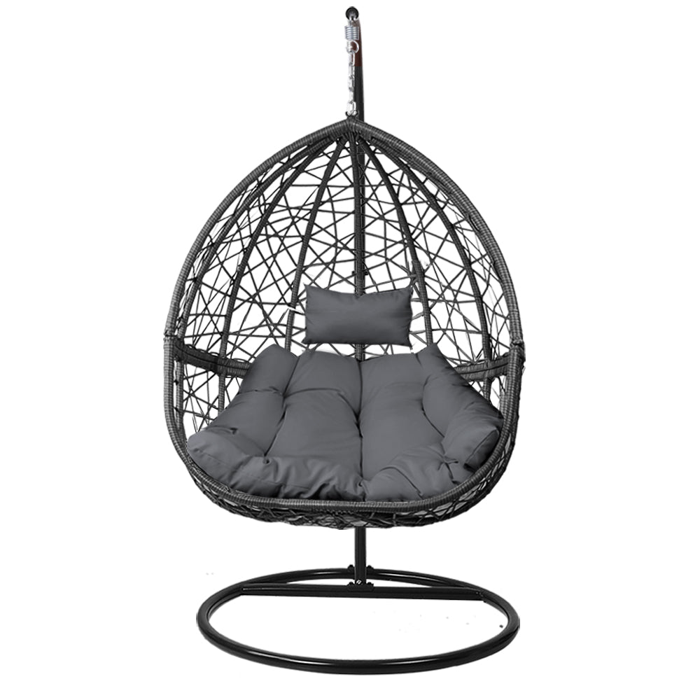 Chair Kingdom Premium Black Hanging Swing Chair