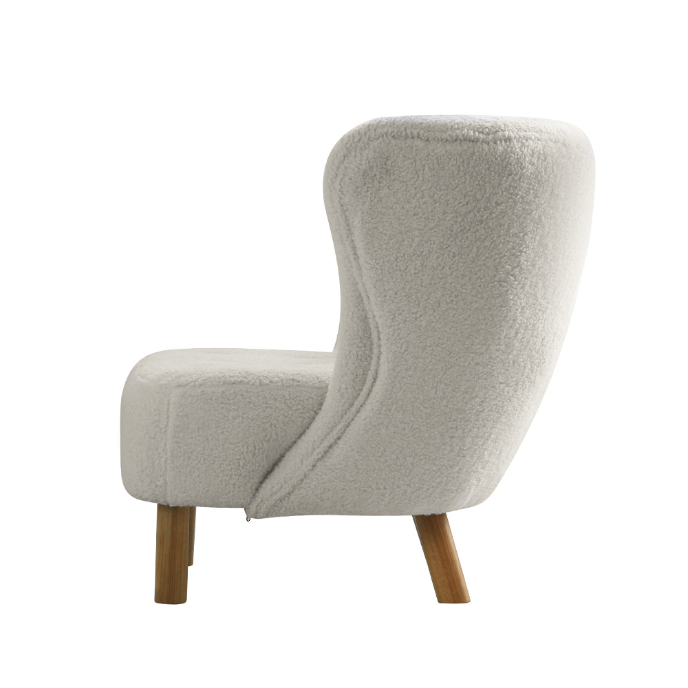 Chair Kingdom   Armchair Lounge Accent Chair Armchairs Couch Chairs Sofa Bedroom White